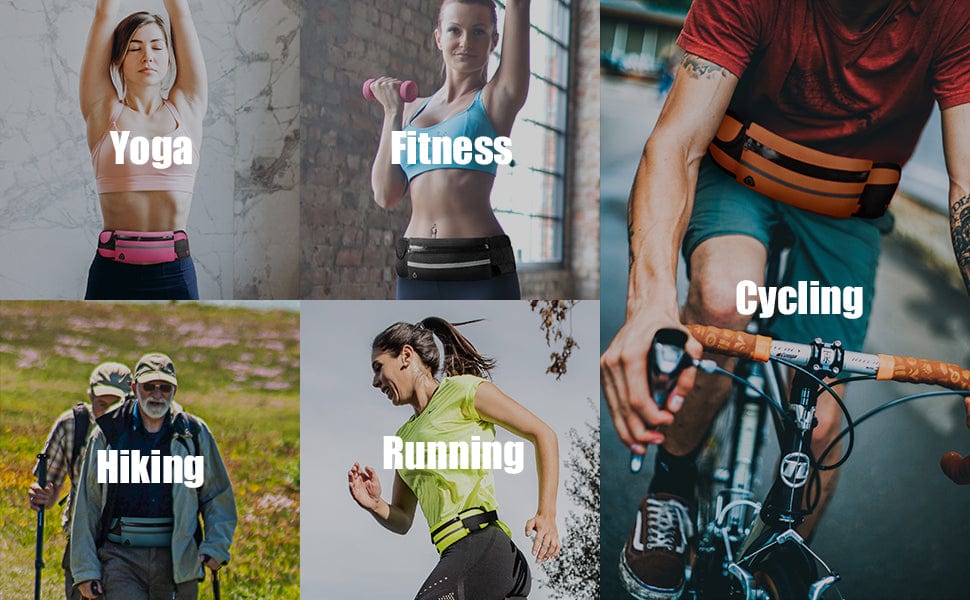 Waist Bag For Men Women Running Belt Pouch Hip Bags - Pouchio™️ Pouchio™️ Zaavio®