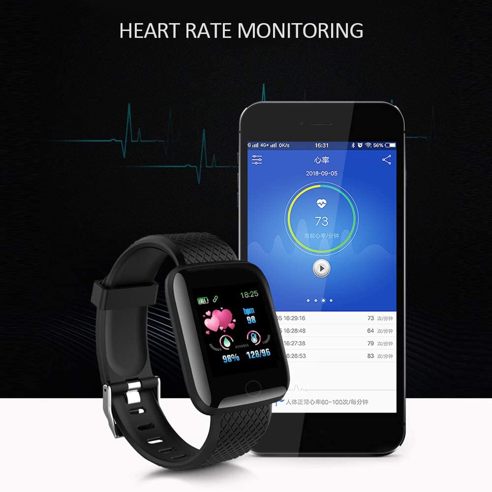 Waterproof Bluetooth Watch Best Fitness Tracker for Workout - Fitsio™ Fitsio™ Zaavio®