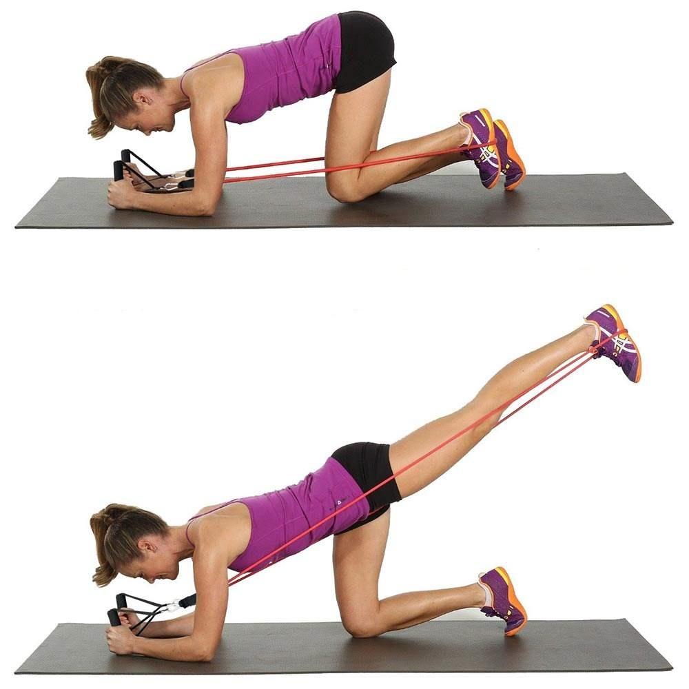 Workout Resistance Band Full Body Workout Squat Pulling Rope - Exowire™ Exowire™ Zaavio®