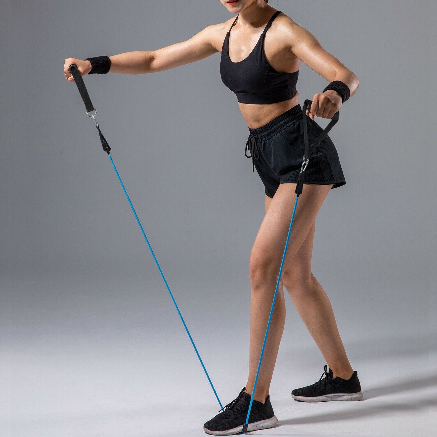 Workout Resistance Band Full Body Workout Squat Pulling Rope - Exowire™ Exowire™ Zaavio®
