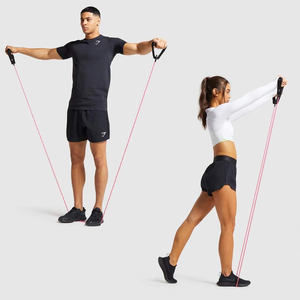 Workout Resistance Band Set Full Body Workout Squat Rope - Exowire™ Pro Resistance Bands Exowire™ Pro Zaavio®