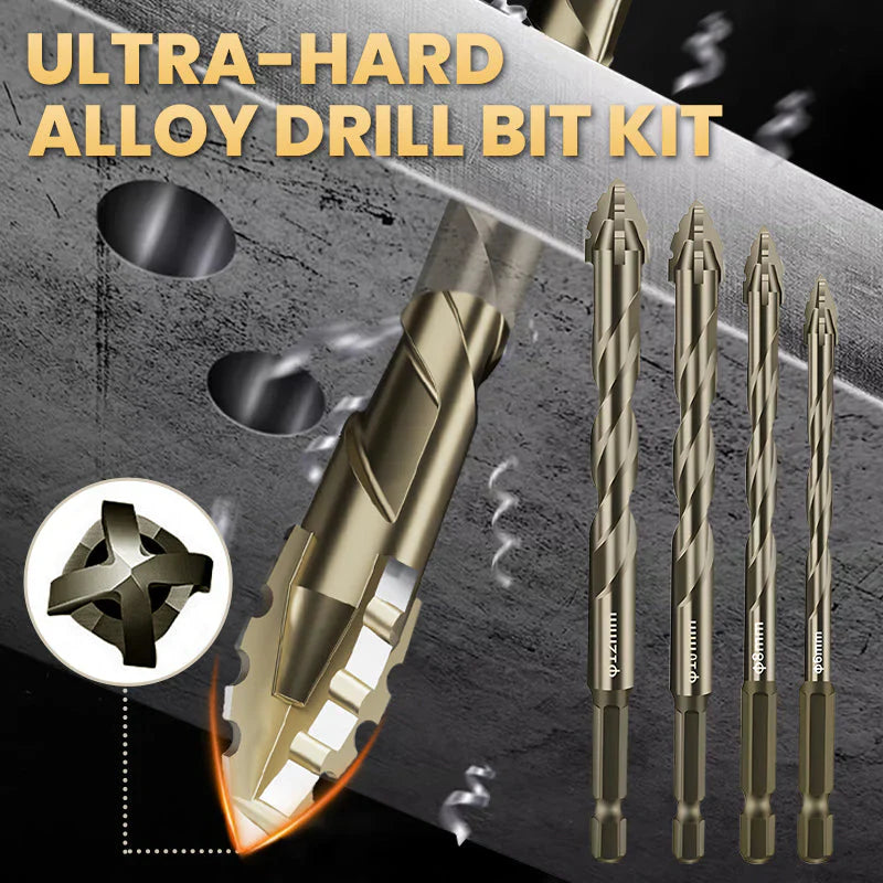 Drilloxo™ Ultra-Hard Alloy Drill Bit Kit (Set of 13)
