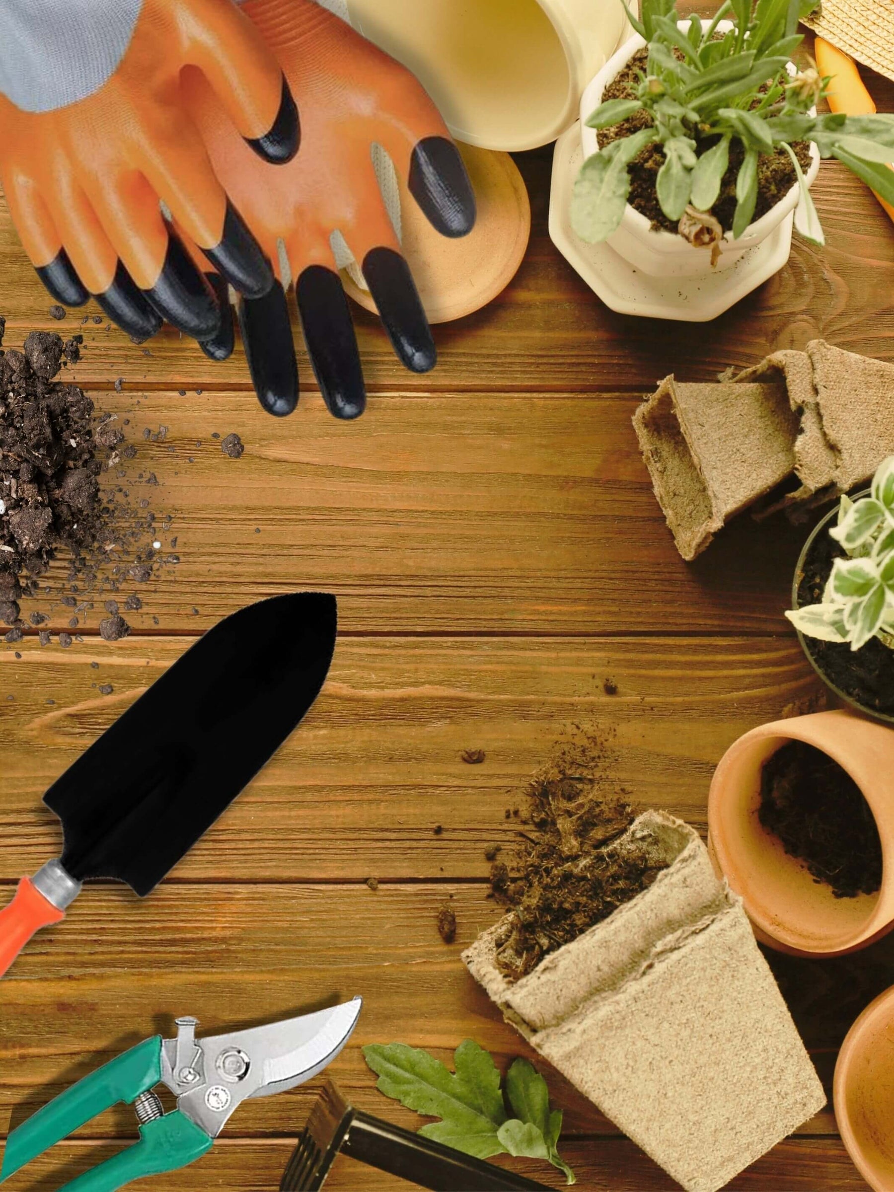6 in 1 Garden Tools