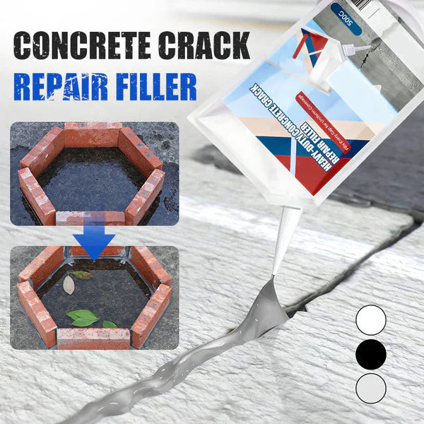 CrackFixzy™ Heavy-Duty Concrete Crack Repair Adhesive