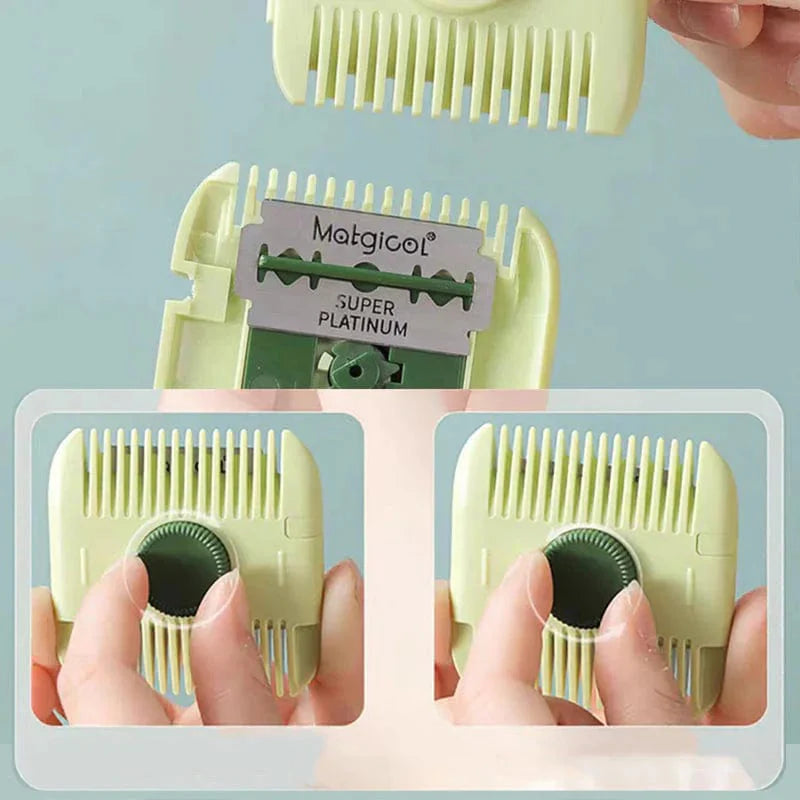 2 in 1 Hair Comb & Trimmer | Hair Styling Hairdresser Styles Hair Comb Trimmer For Hair Design - 2 in 1 Hair Comb & Trimmer