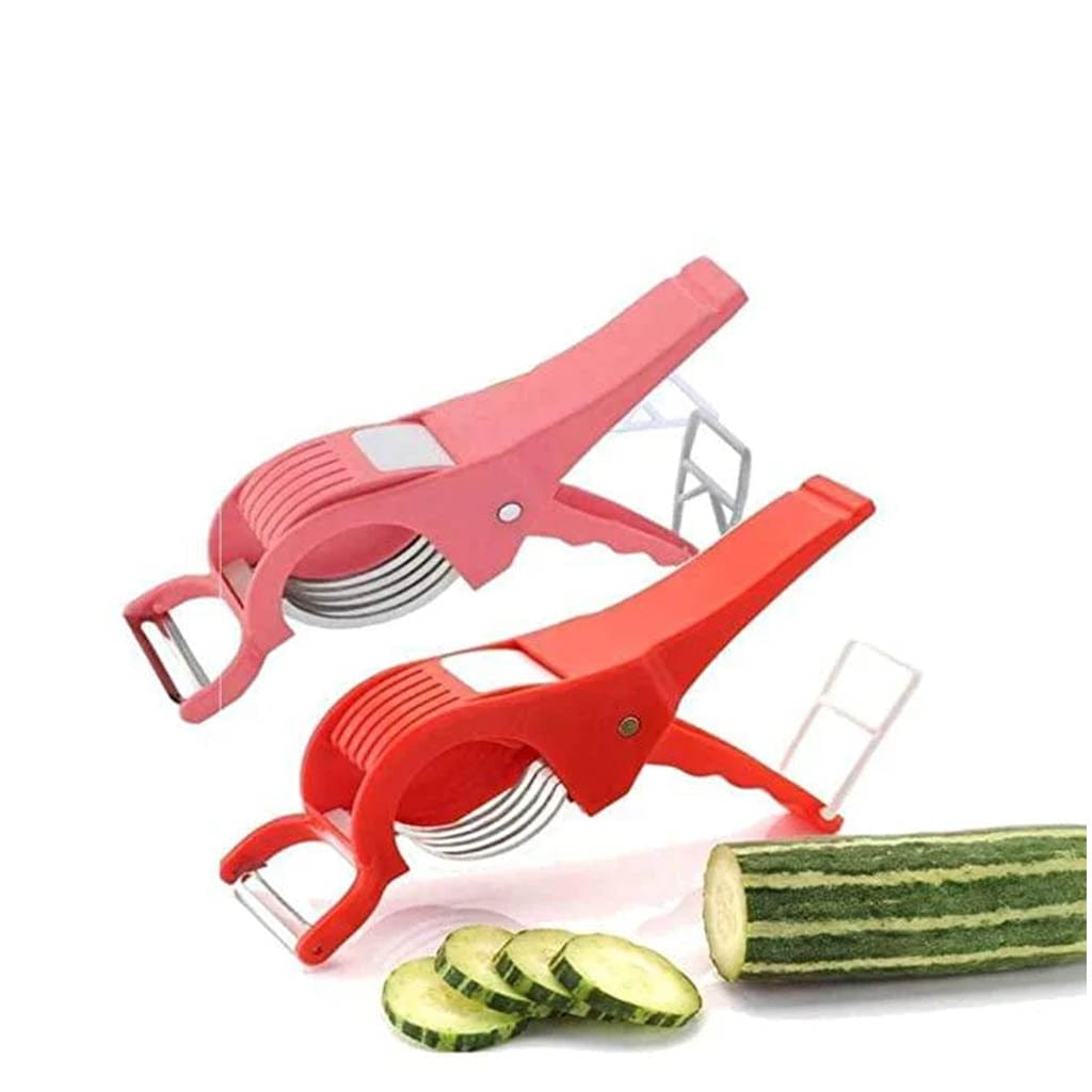 2 in 1 Vegetable Cutter with Peeler emartnex