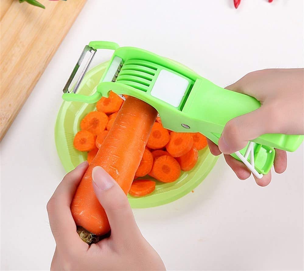 2 in 1 Vegetable Cutter with Peeler emartnex