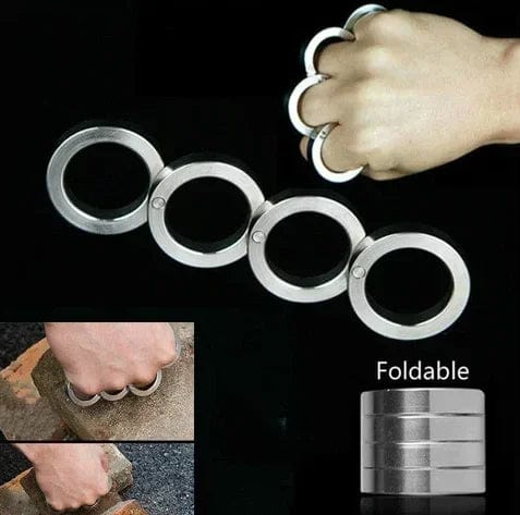 (2 SET) Buy 1 Get 1 Today! Stainless Steel Outdoor Rotatable Folding Ring (SET of 2) Zaavio®