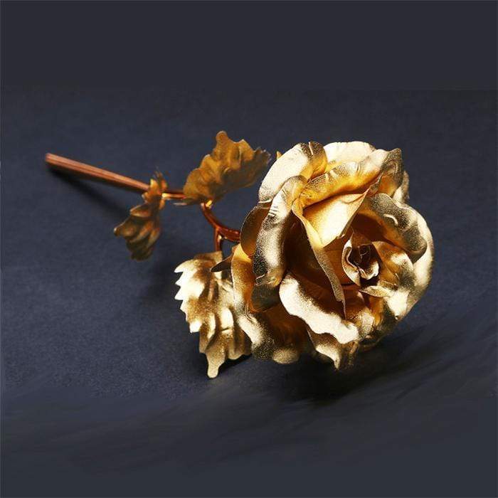 24K Gold Plated Rose Gift Flower Gold Dipped Rose - 24K Gold Plated Rose - 24K Gold Plated Rose