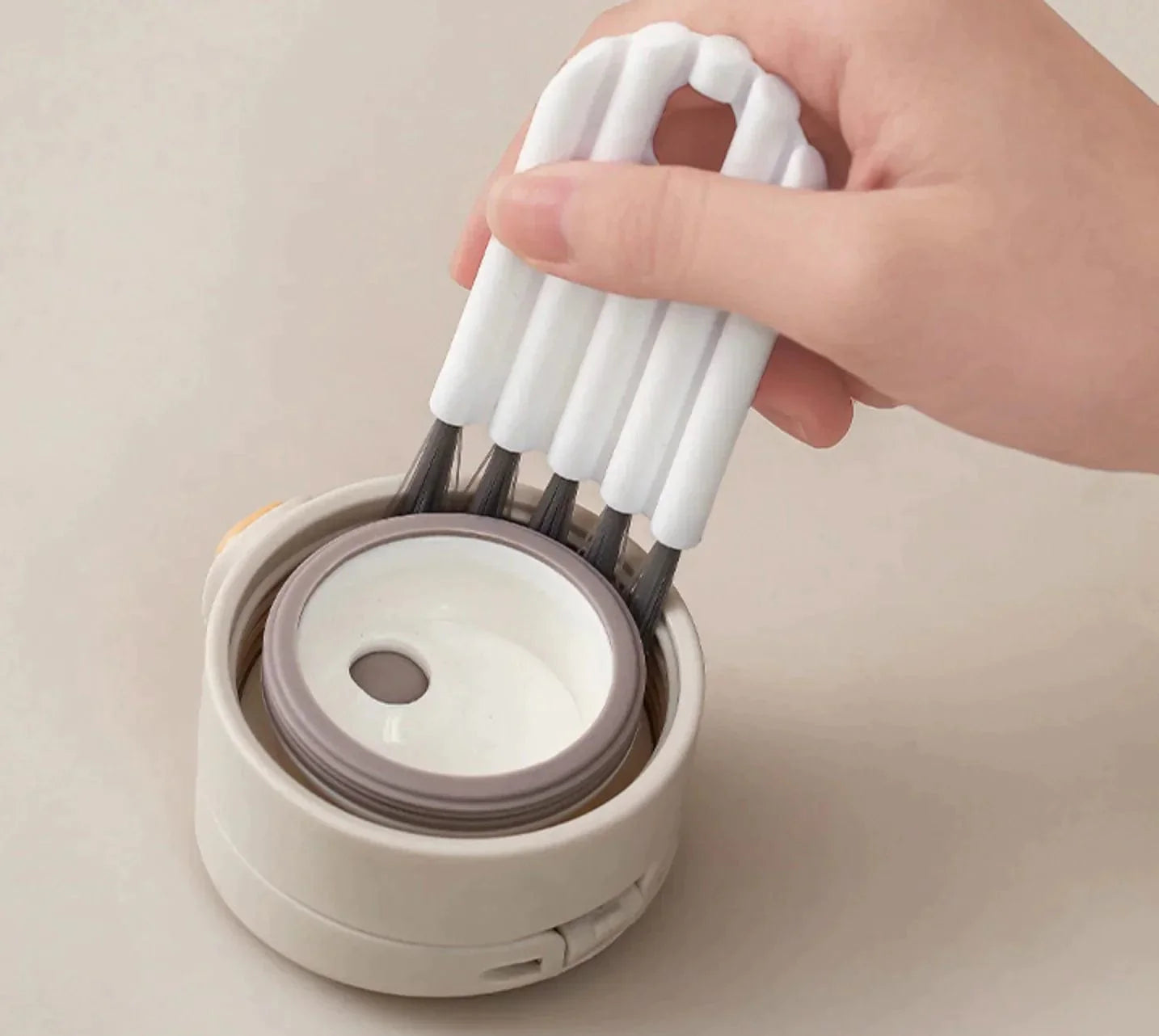 3 In 1 Bottle Brush and Straw Cleaner Tool (Pack of 2)