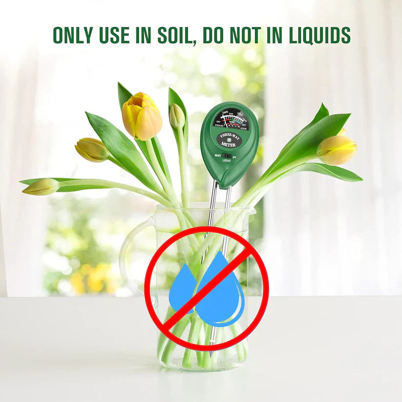 3-In-1 Soil Test Meter| Soil Moisture Sensor Test Meter Samples Health Moisture Tester - 3-In-1 Soil Test Meter 3-in-1 Soil Test Meter