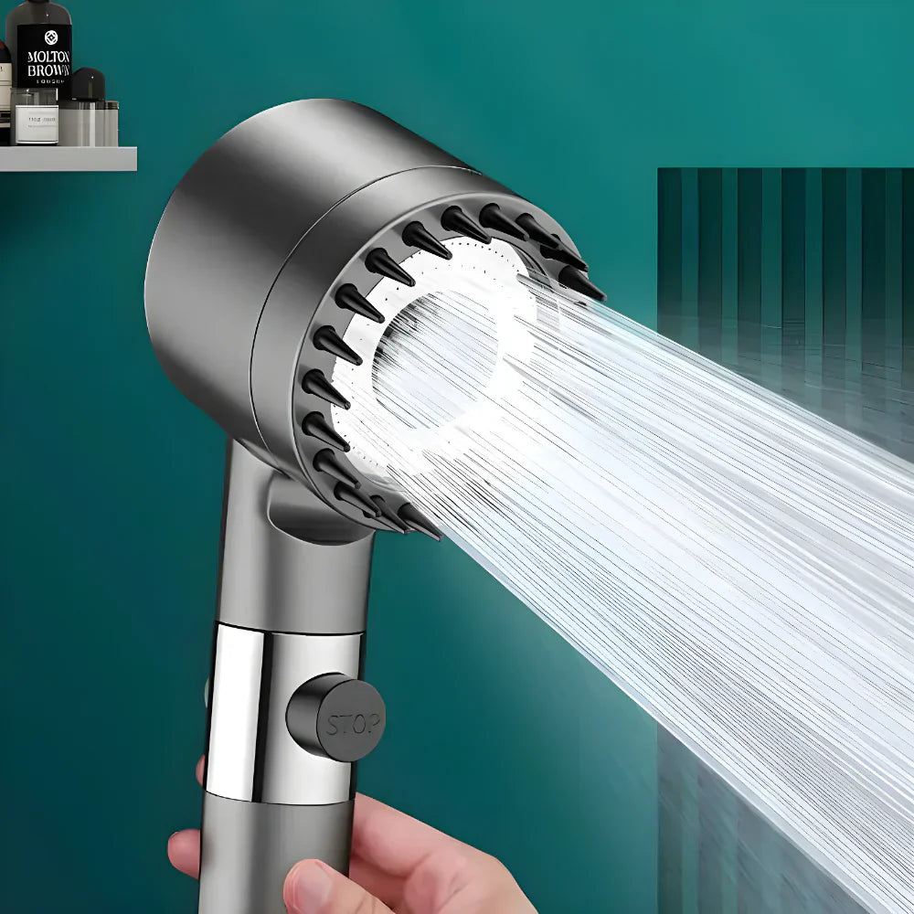 3-Setting Filter Shower Head | Shower Head Hand Shower Header Filteration Shower Pipes Overhead - Electronics - 3-Setting Filter Shower Head
