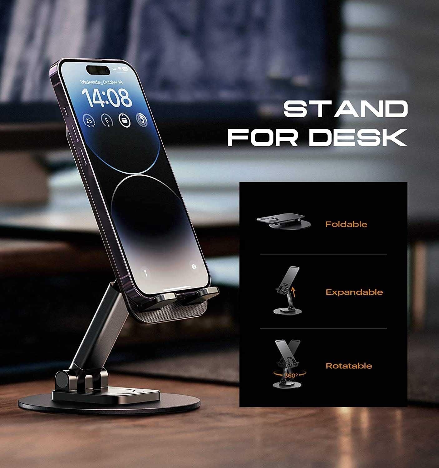 360° Rotating Aluminum Mobile Stand and Tablet (Copy) Zaavio®