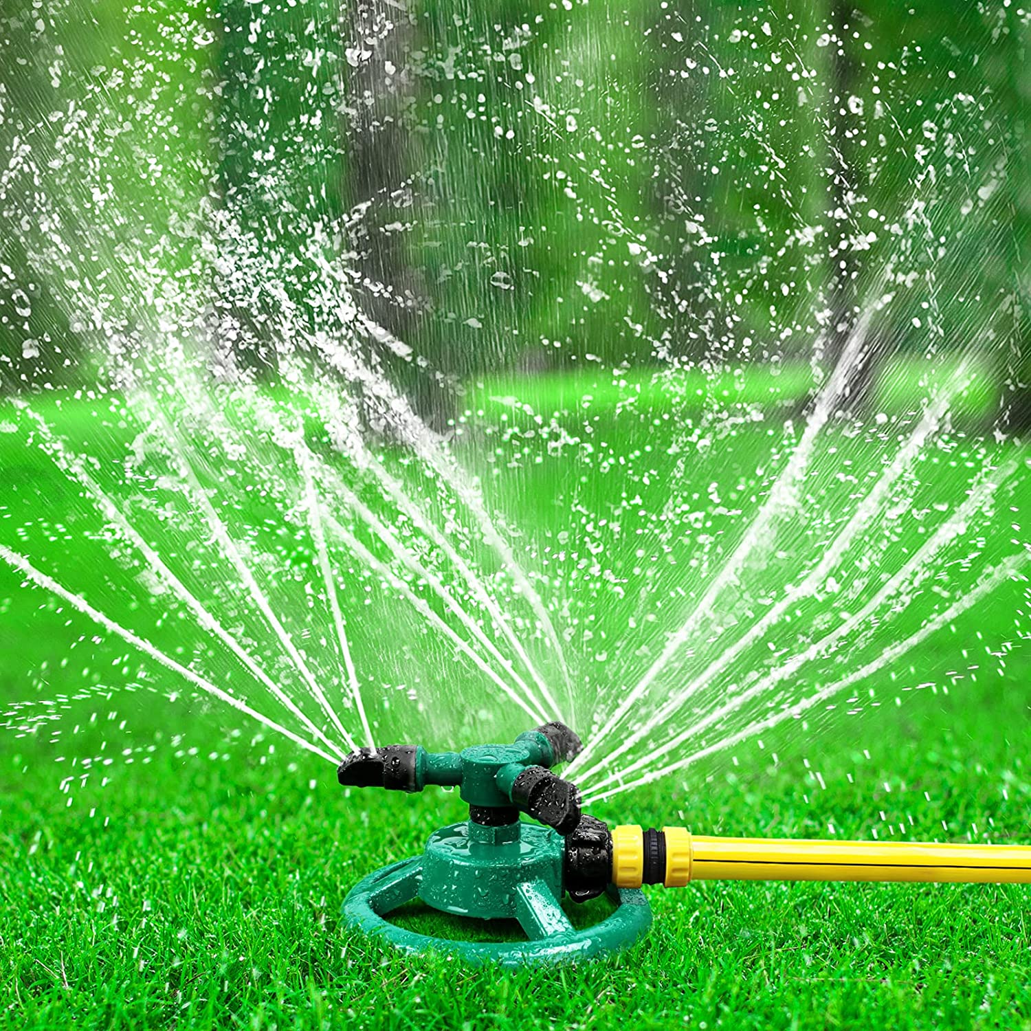 360° Rotating Water Sprinkler for Garden (Buy 1 Get 1 Free) MakerBazar.in