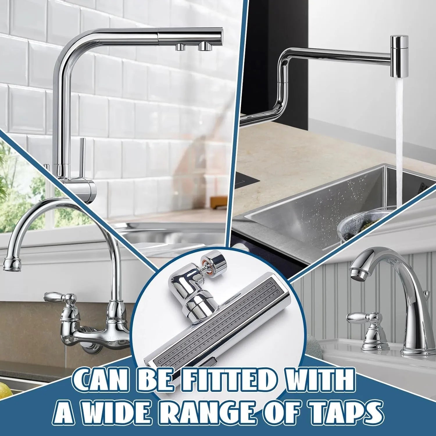 360° Swivel Faucet Extender