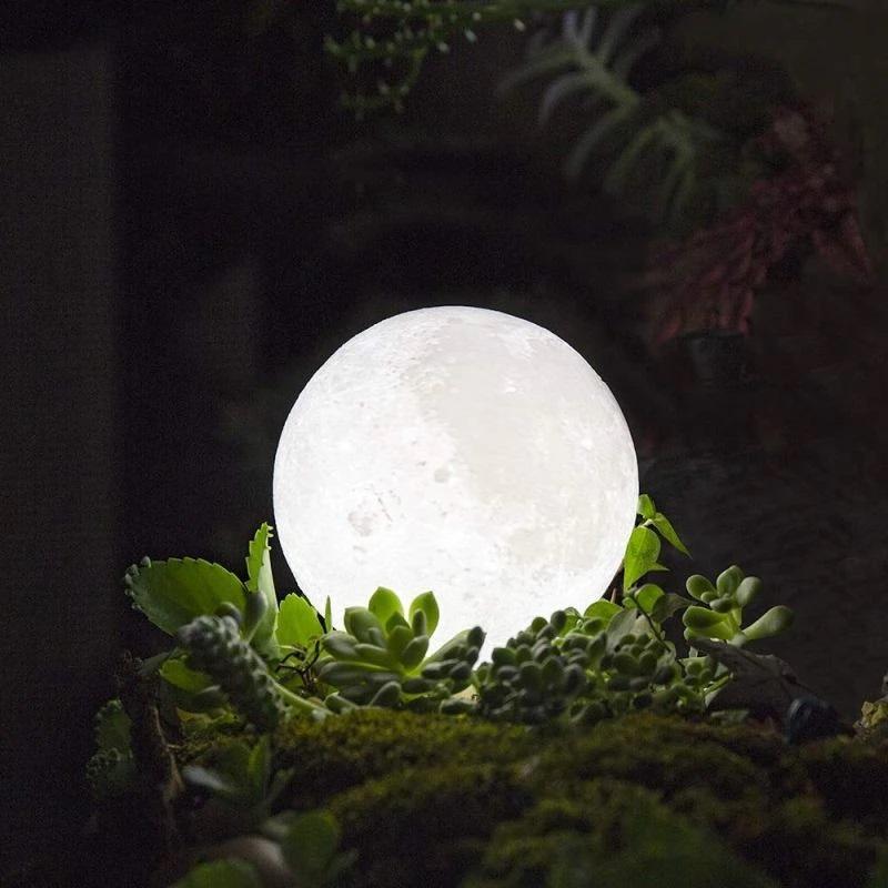 3d Moon Lamp Glowing Printed Night light - 3D Moon Lamp - 3D Moon Lamp