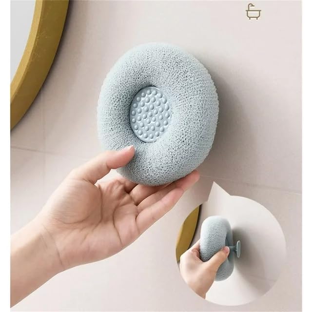Suction Cup Loofah - Pack of 3