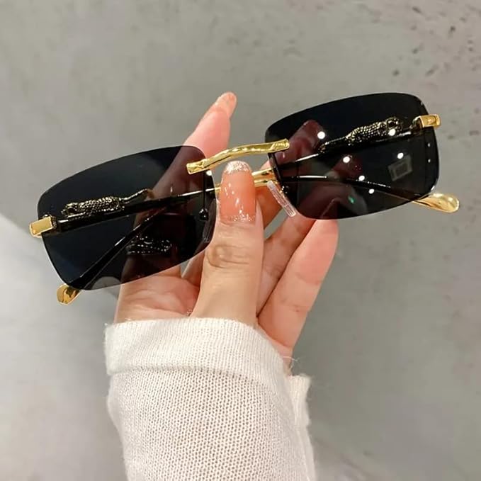 Unisex Rimless Sunglasses
