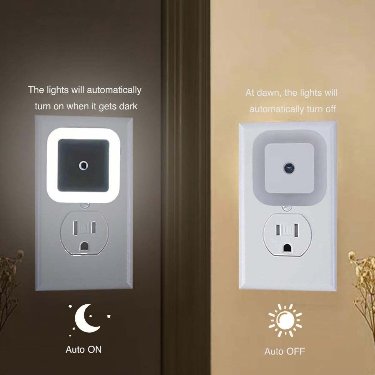 Smart Sensor LED Lamp (Pack of 2)