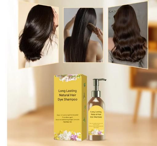 Long Lasting Natural Hair Dye Shampoo (Pack of 2)