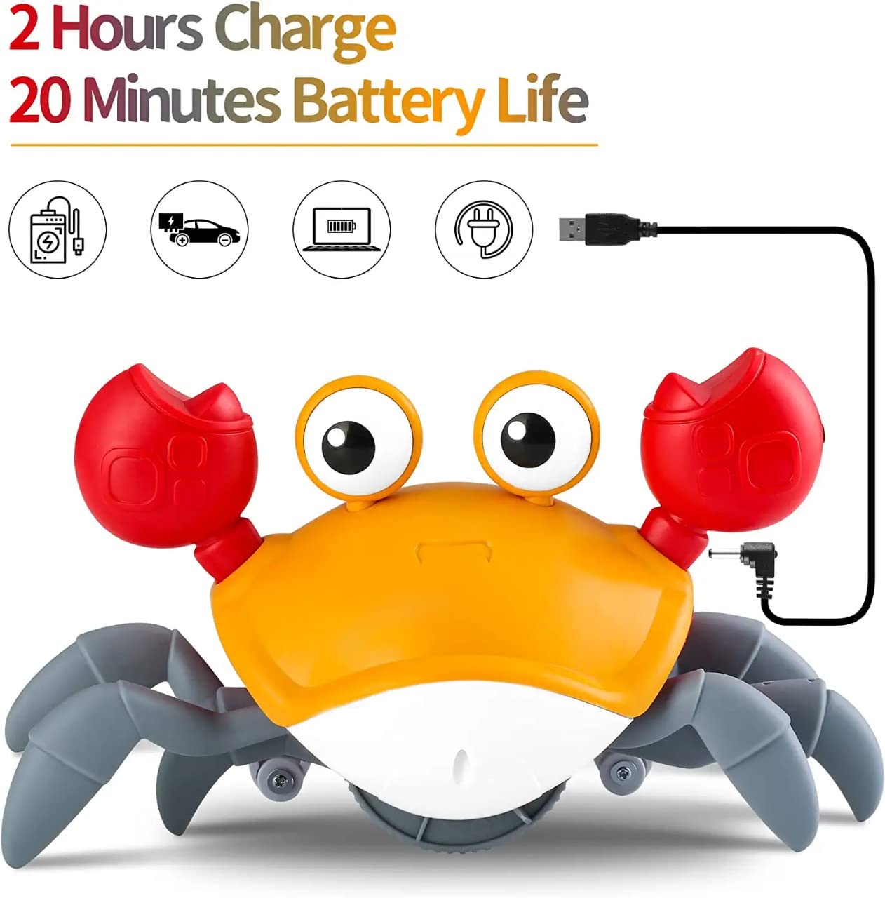 Electric Crawling Crab Toy