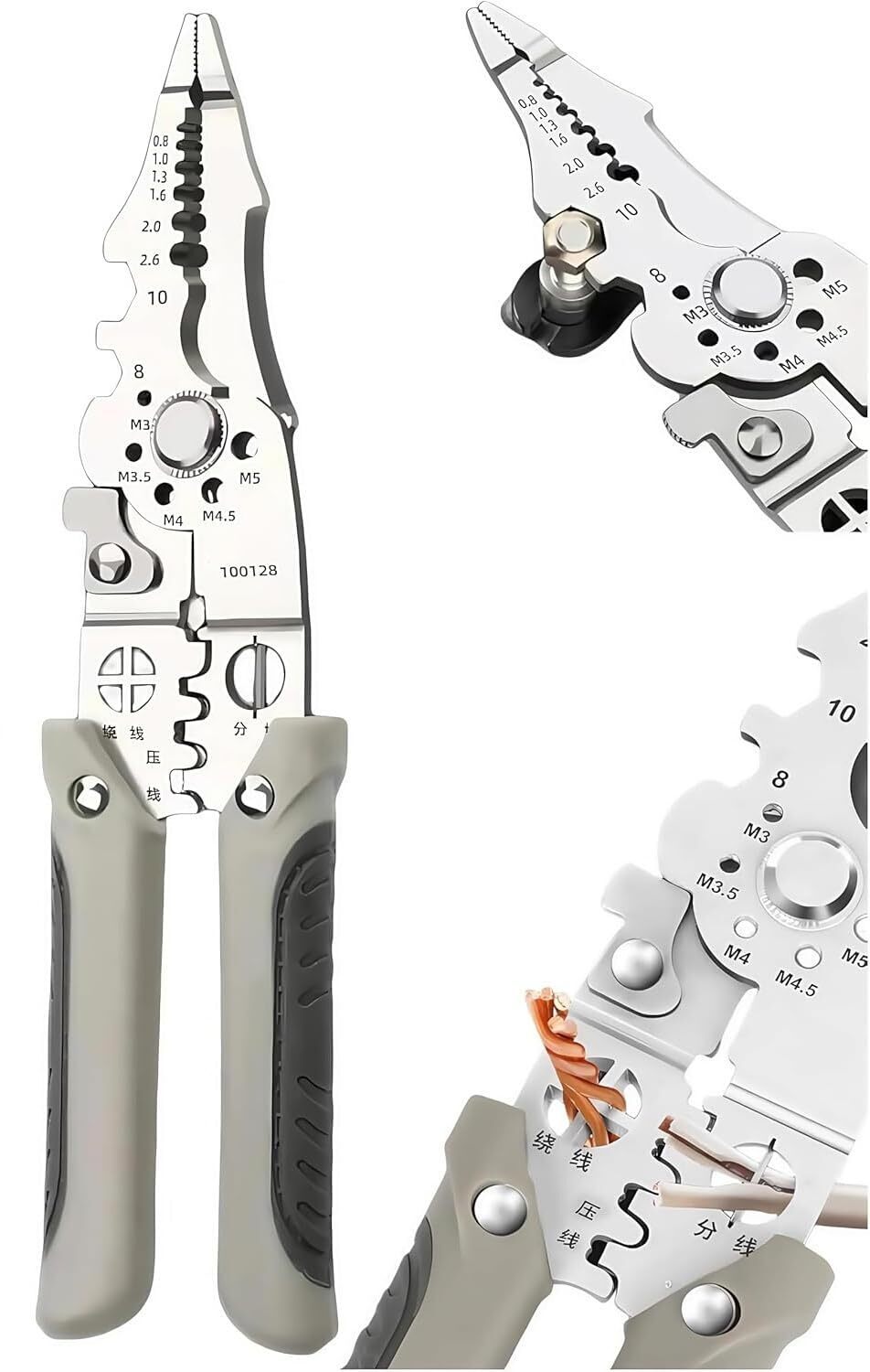 GripLoxio™ 2.0 Multi-functional Wire Stripper & Cutter