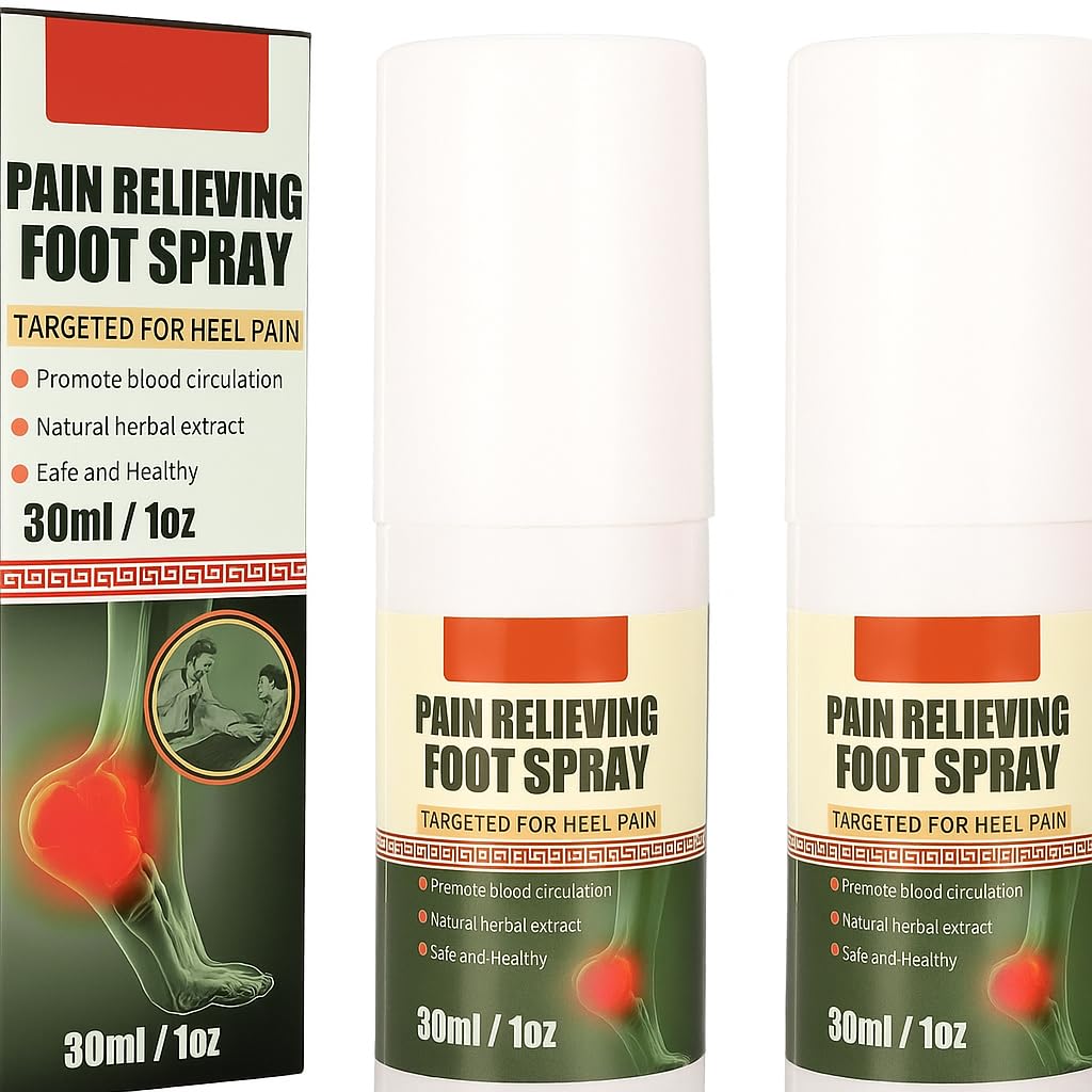 Heel & Joint Pain Relieving Spray (Pack of 2)