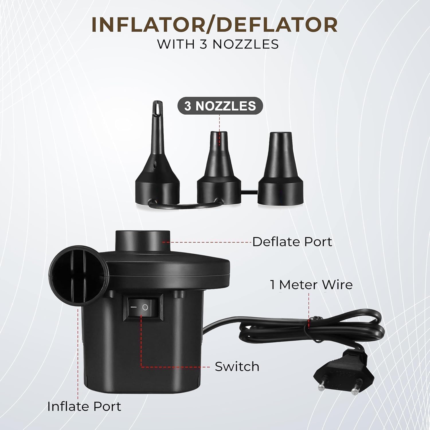 Inflatable Air Sofa with Pump