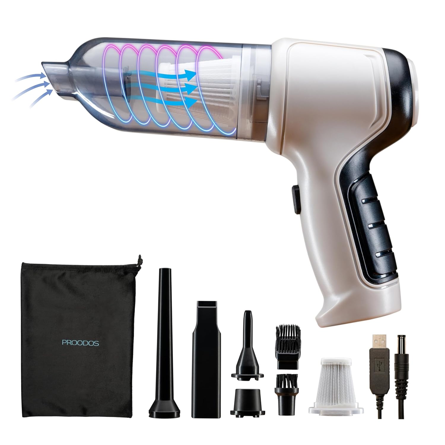 4-in-1 Strong Suction Vacuum Cleaner