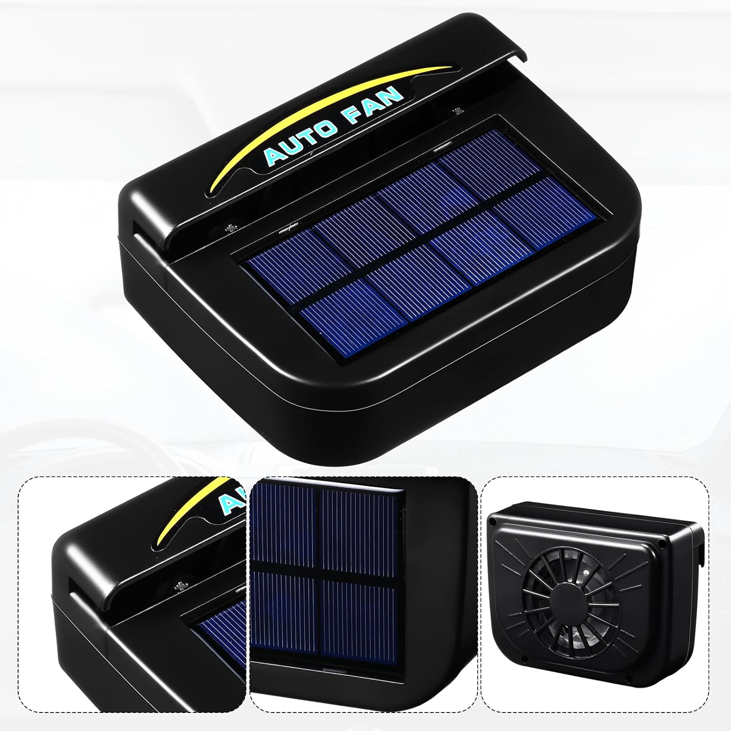 Car Auto Solar Fan