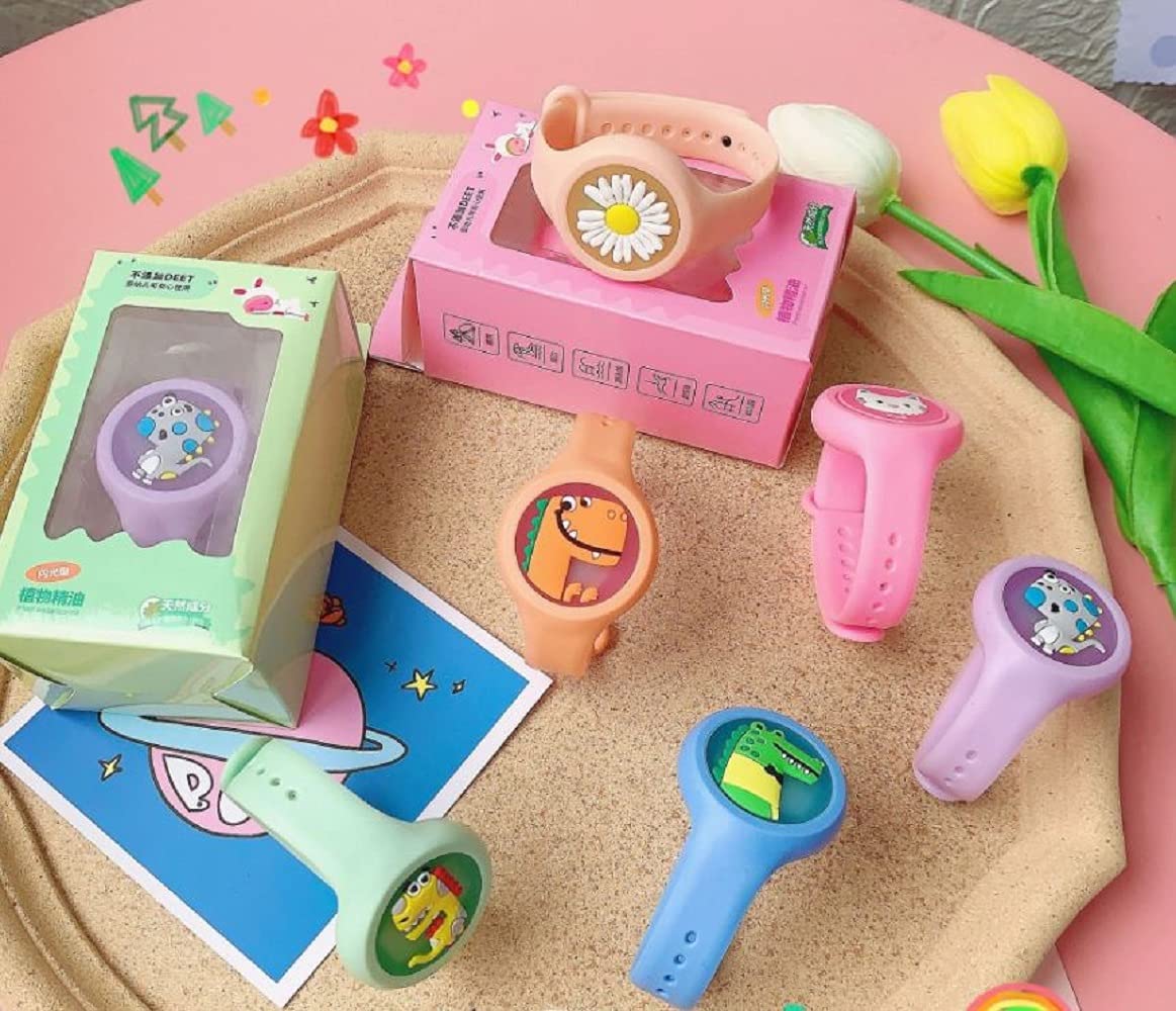 Mosquito Repellent Wristband for Kids (Pack of 3)