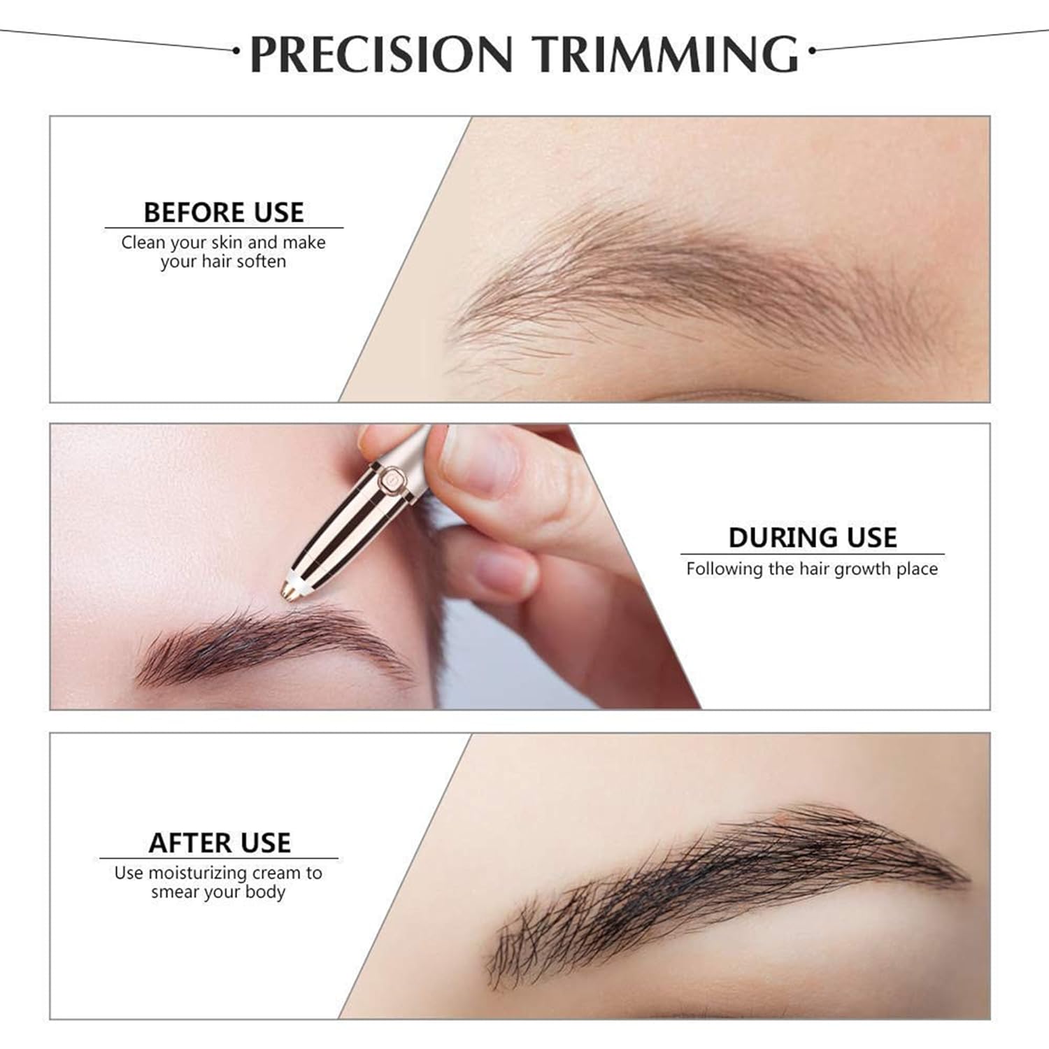 2 in 1 Painless Hair Remover