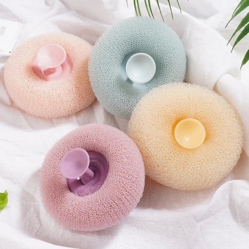 Suction Cup Loofah - Pack of 3