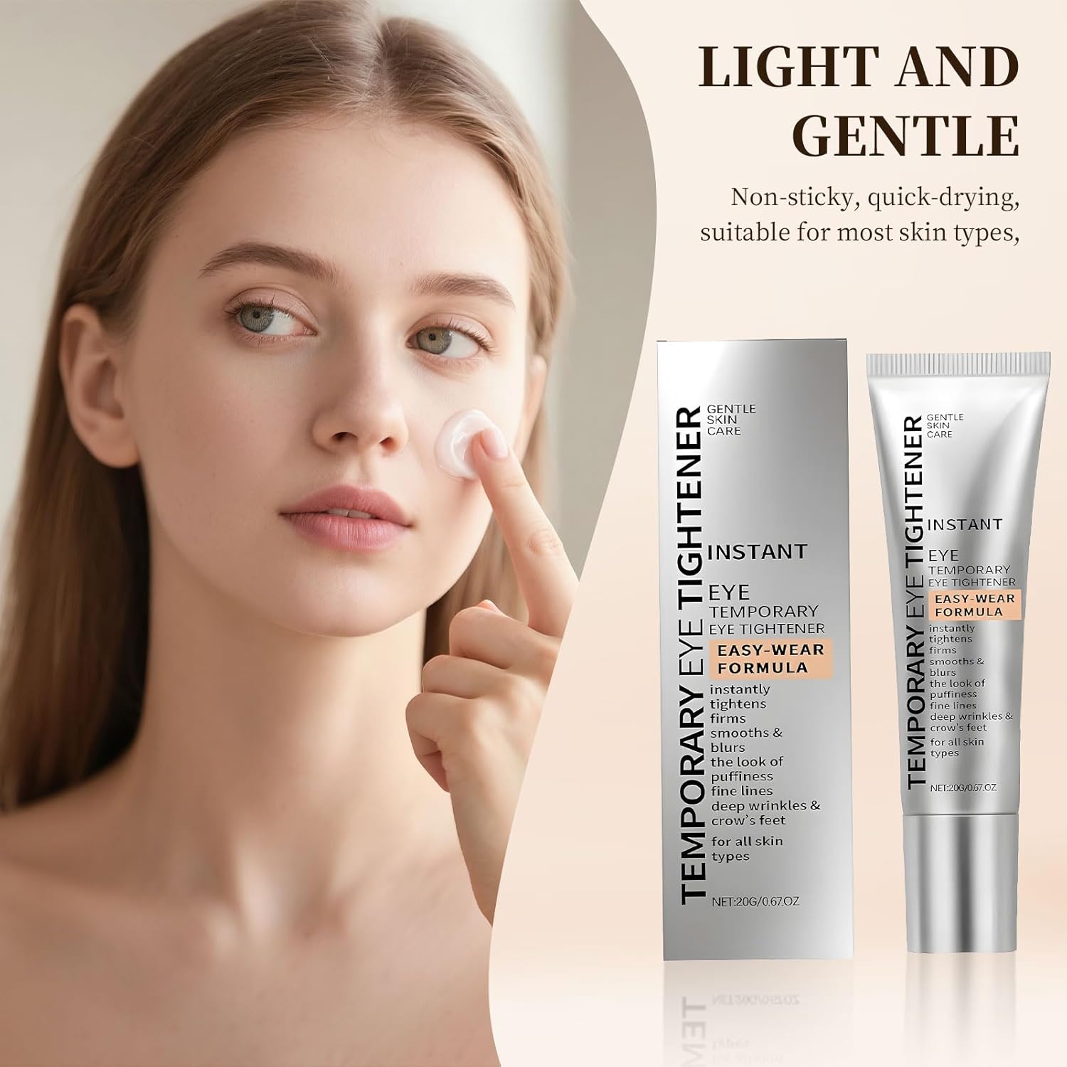Temporary Eye Tightener Cream