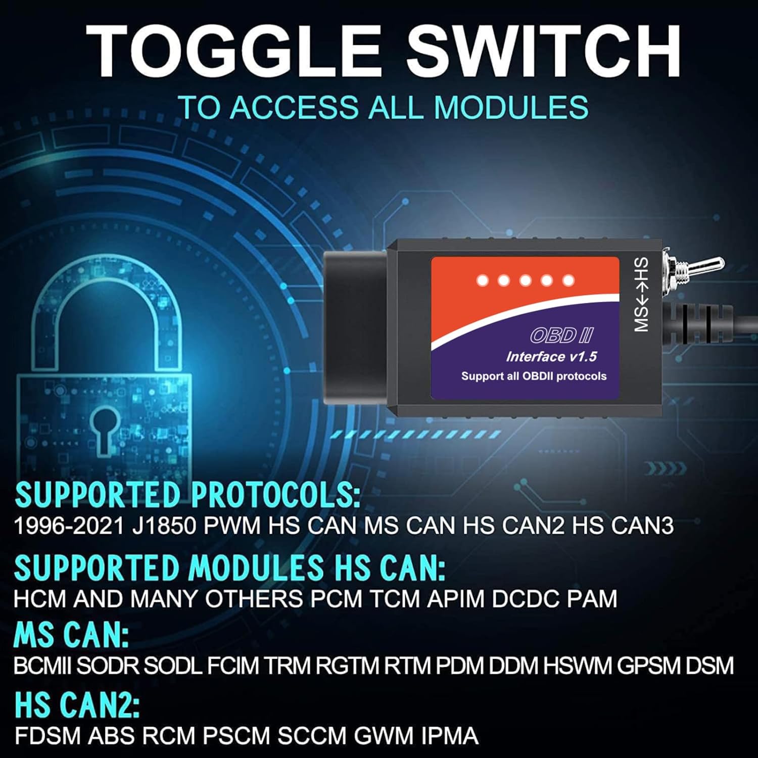 FaultFlashzy™ OBD II Scanner