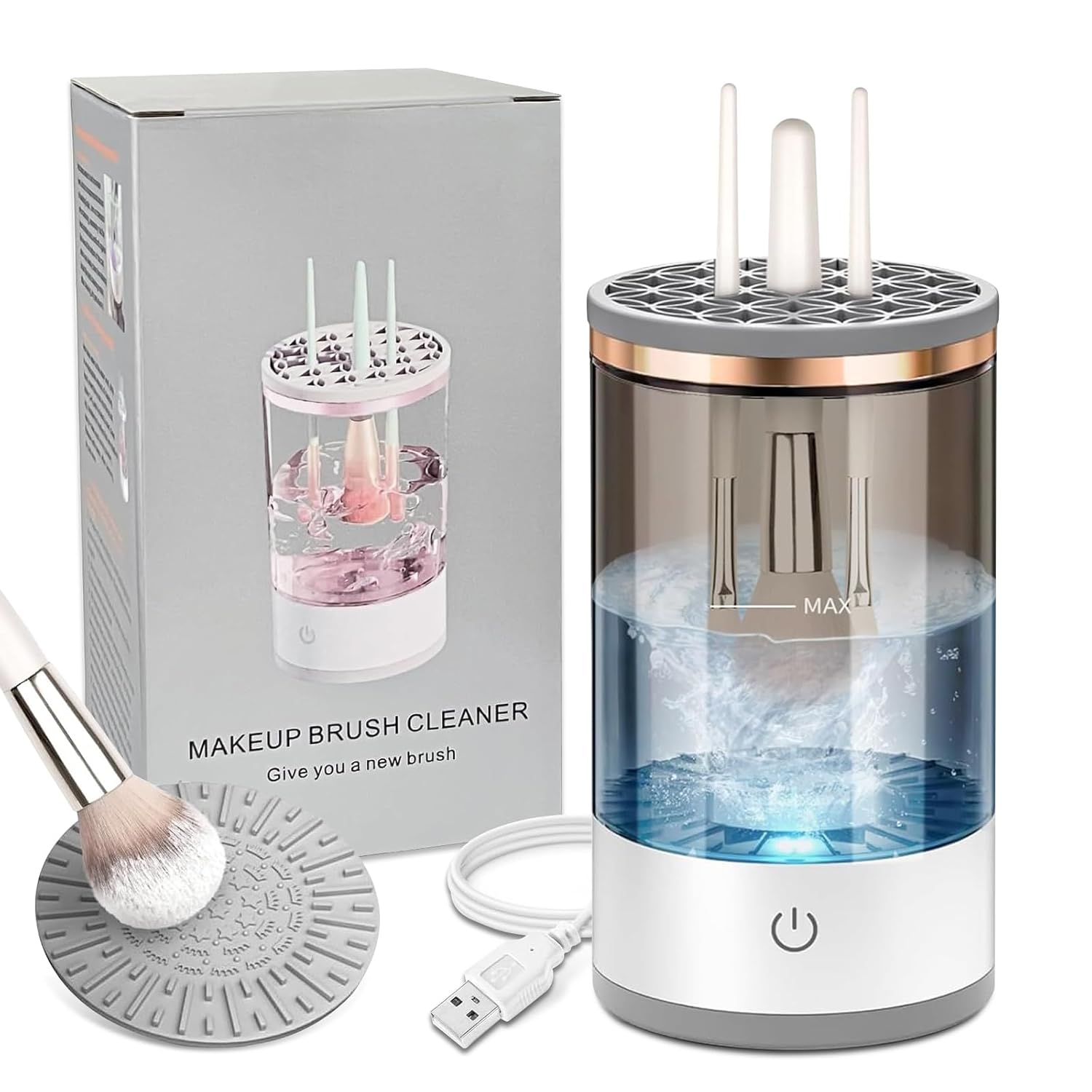 3 in 1 Electric Make Up Brush Cleaner