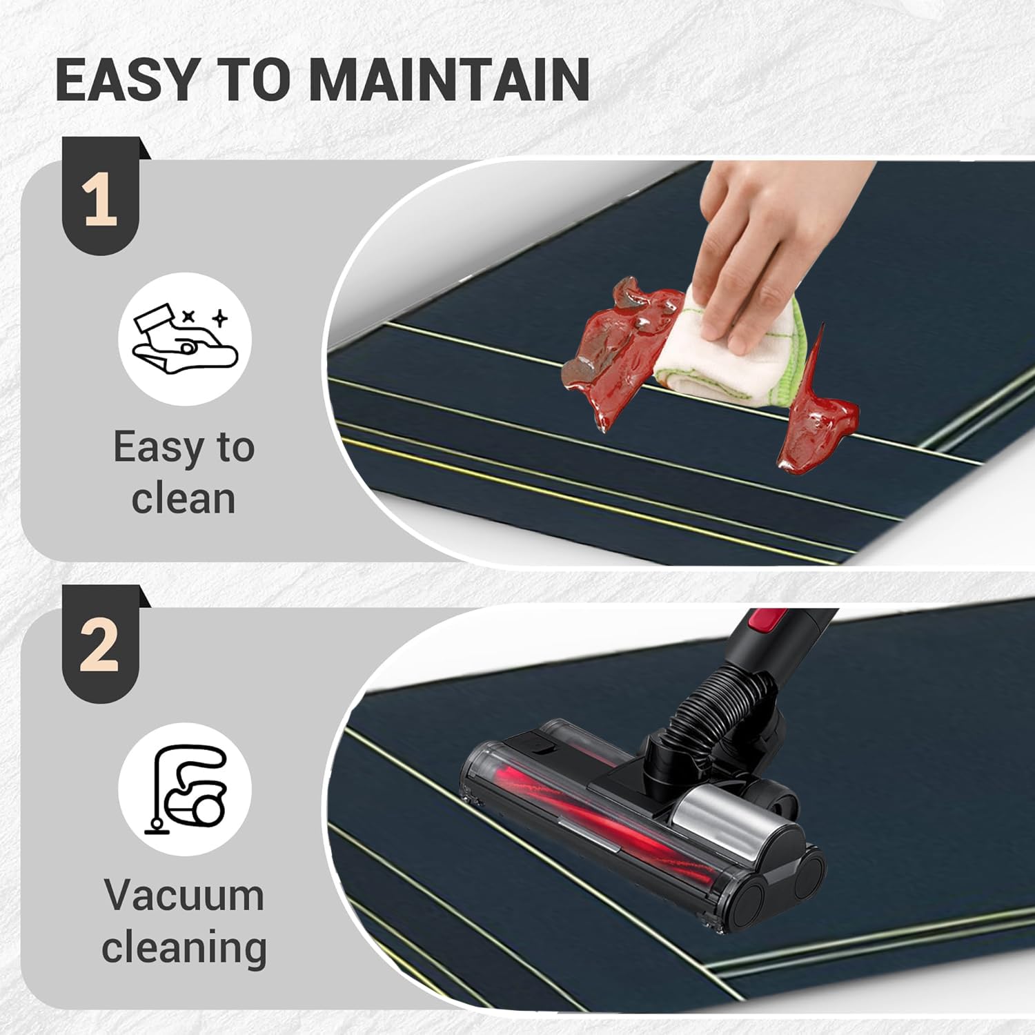 ComfortCushionxy™ Kitchen Floor Mat (Combo of 2)