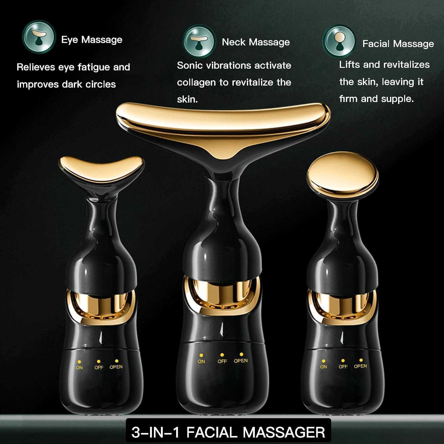 3 in 1 Face and Neck Massager