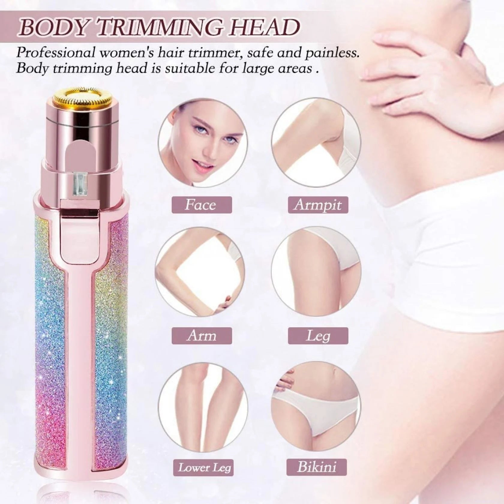 2 in 1 Painless Hair Remover