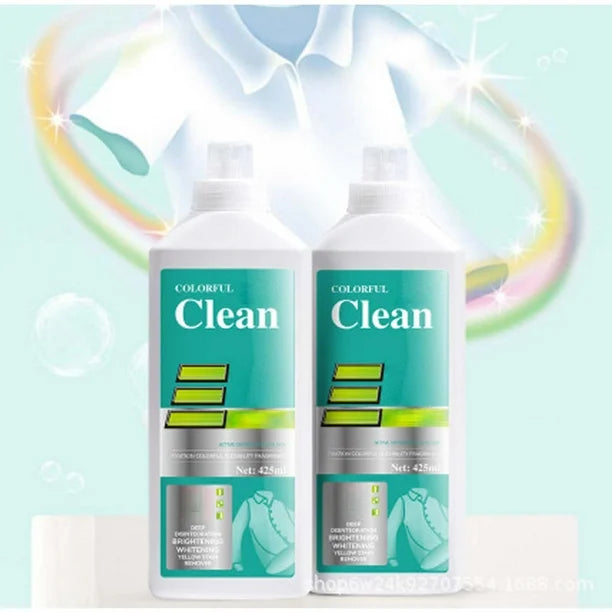 Clean 8 in 1 Colour Bleach Stain Remover (Pack of 2)