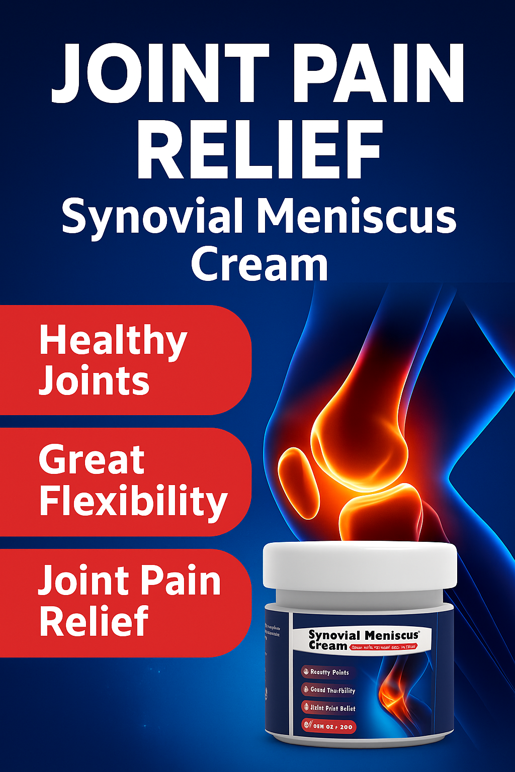 Meniscus Pain Relief Cream (Pack of 2)