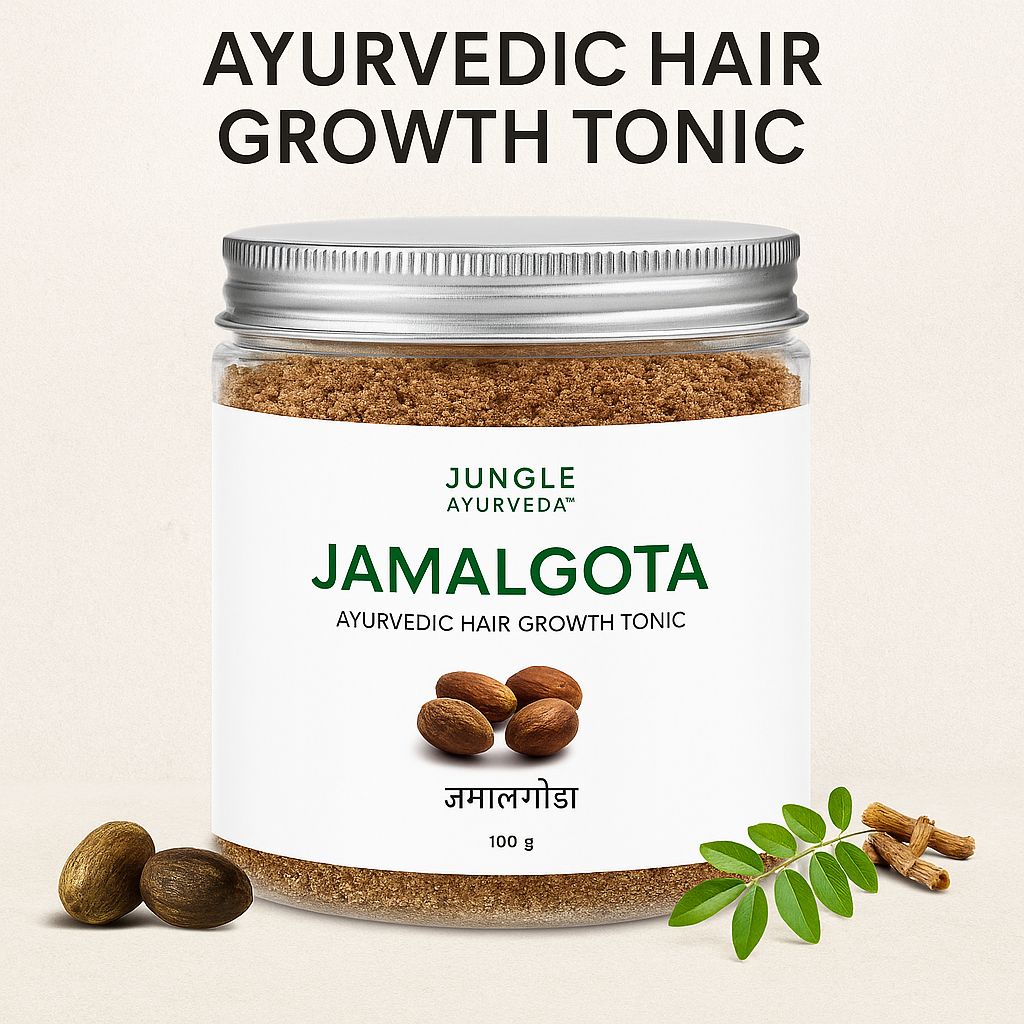Hairheroxy™ Jamalgota Ayurvedic Hair Growth Powder (Pack of 2)