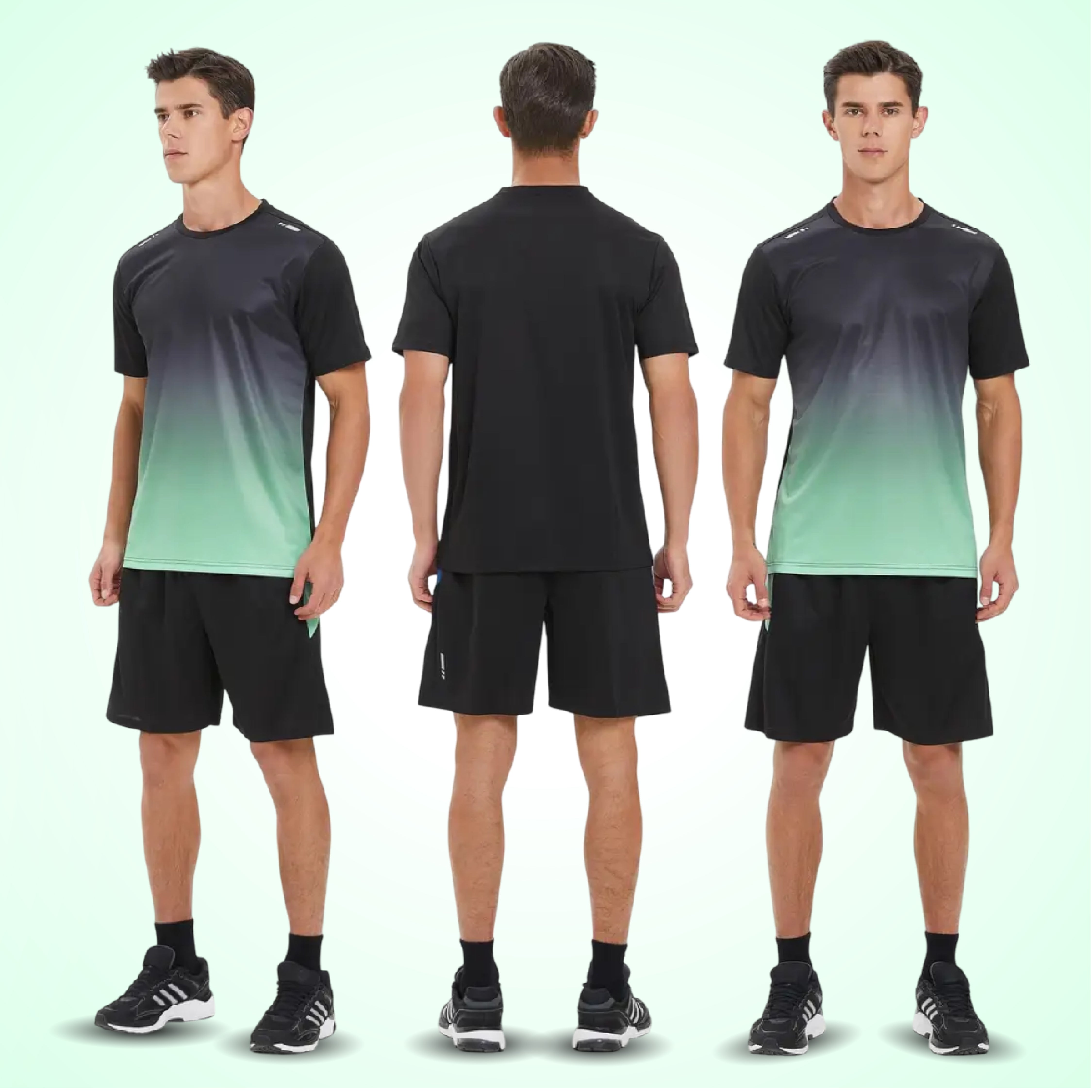 SwiftSkinzy™ Men's Outdoor Sports Quick-Drying 2-Piece Set