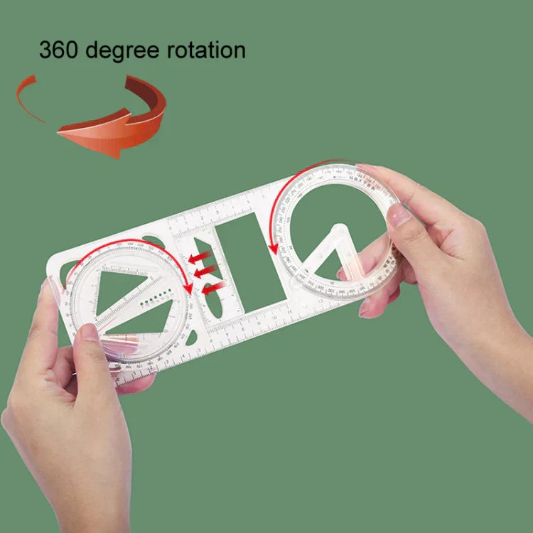 Multifunctional Geometry Ruler