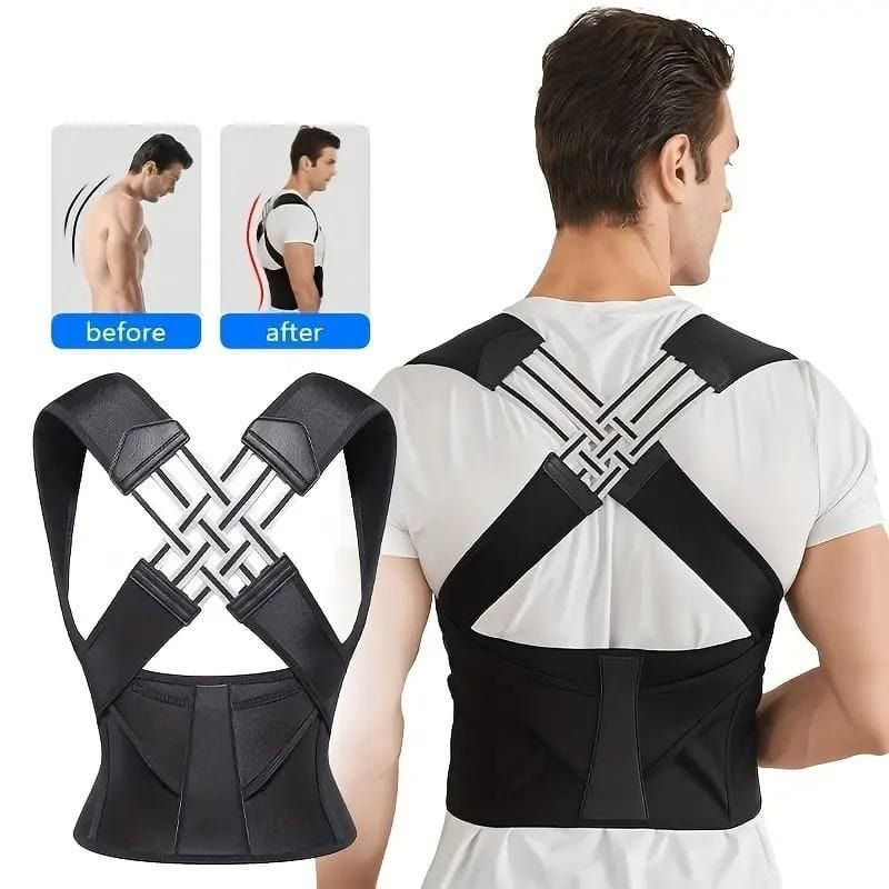 Adjustable Back Posture Corrector/ Slouching Relieve Pain Belt Women Men Zaavio®