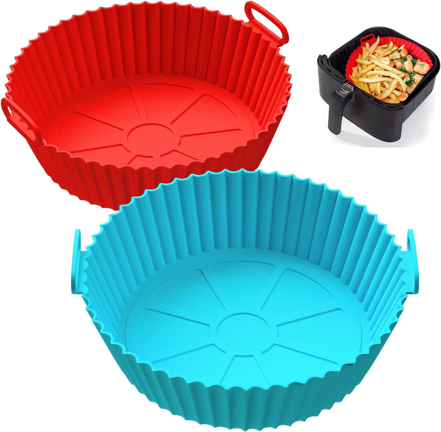 Air Fryer Silicone Reusable Baking Tray Zaavio®
