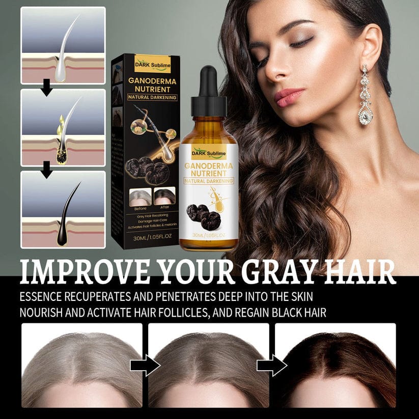 Anti-Greying Hair Darkening Serum Roposo Clout