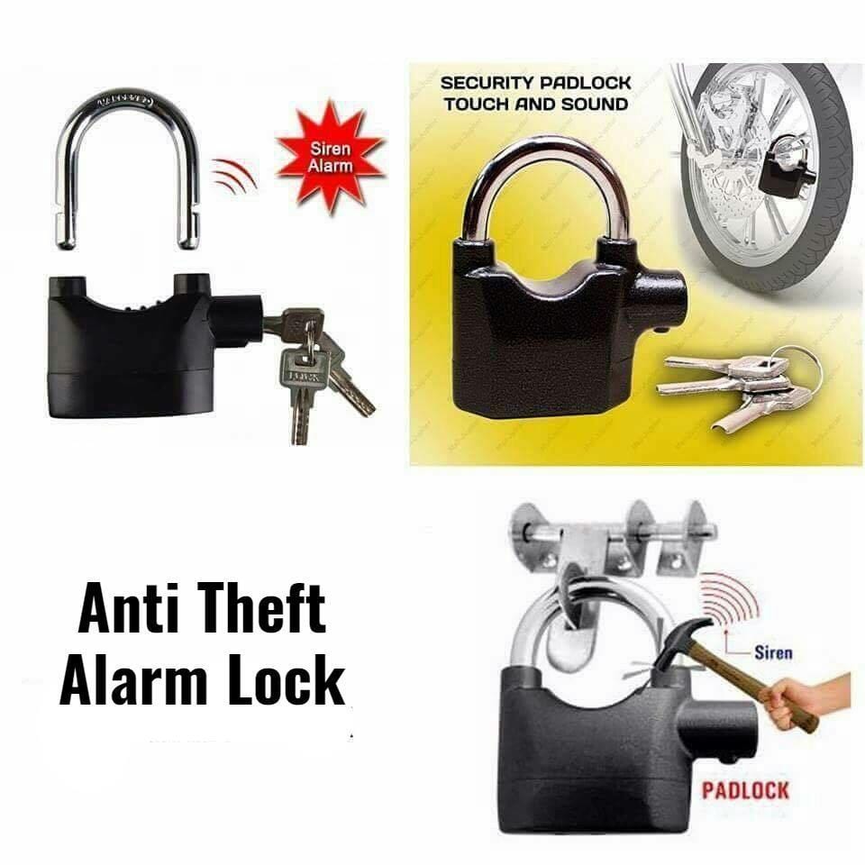 Anti Theft Alarm Lock Quayve India