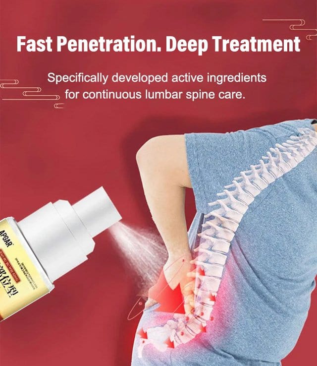 Apgar®️ Lumbar Pain Relief Herbal Spray Roposo Clout
