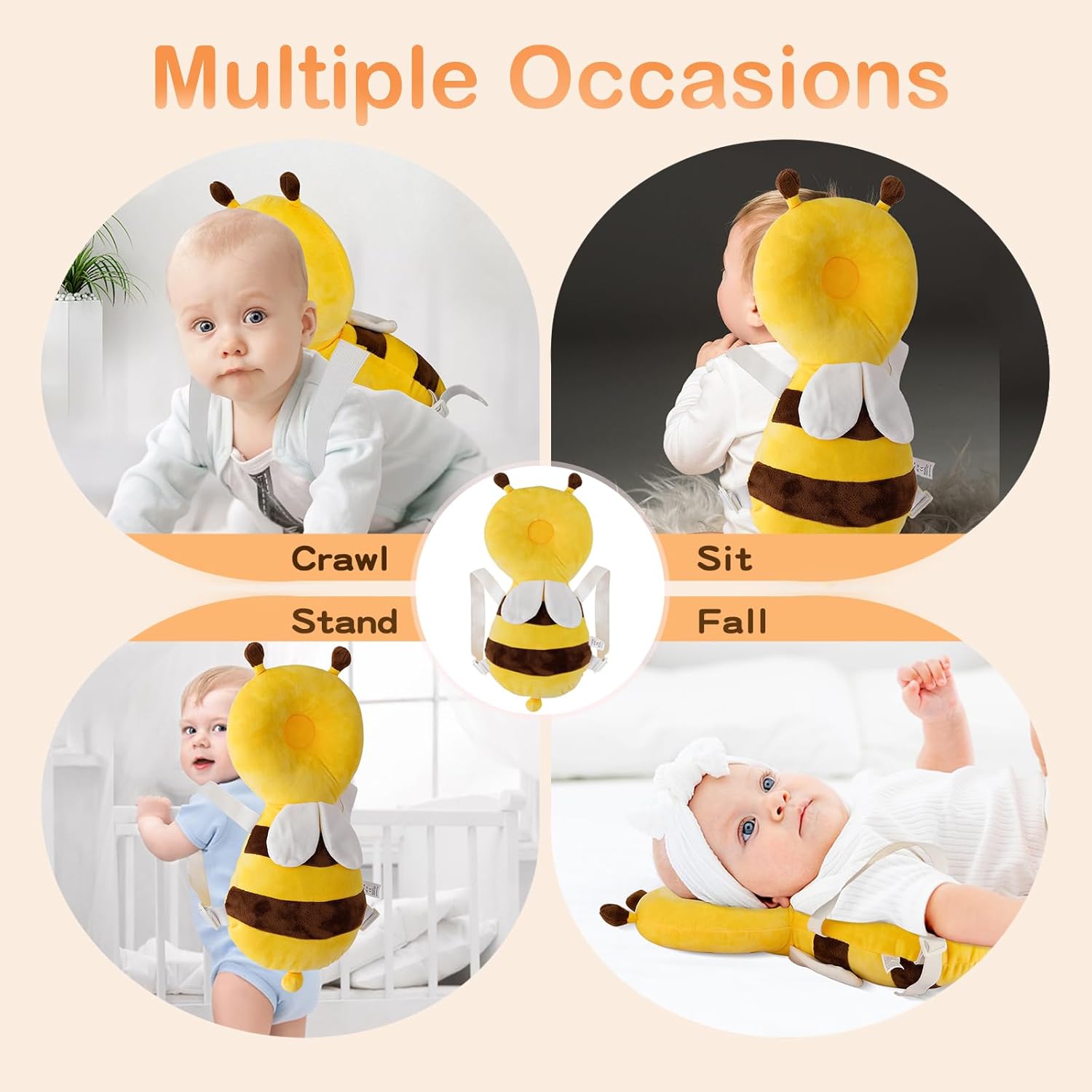 Baby Head Protector Cushion Pillow - Pillozy™ Pillozy™ Baby Head Protector Pillow Zaavio®